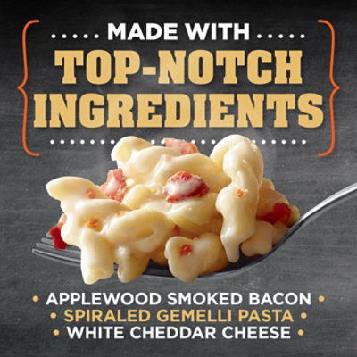 Devour Big Bowl White Cheddar Mac & Cheese with Bacon - 14 Oz - Image 4