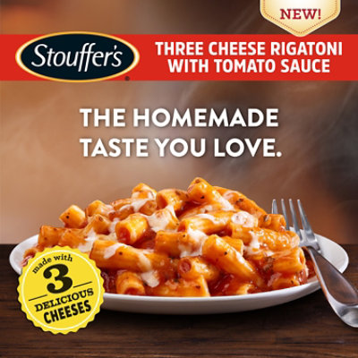 Stouffers Three Cheese Rigatoni Frozen Entree 10oz Box - 10 OZ - Image 2