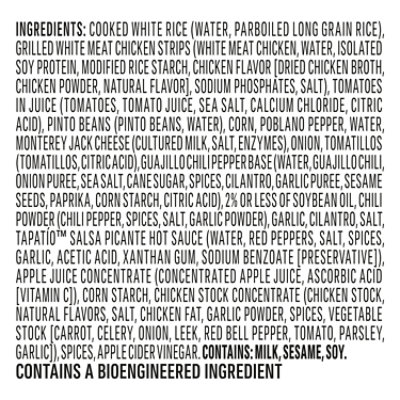 Tapatio Salsa Roja Chicken Burrito Bowl 10oz - 10 OZ - Image 5
