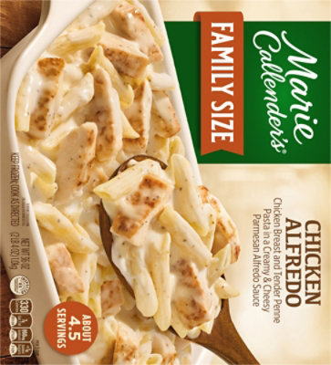 Marie Callender's Family Size Chicken Alfredo Pasta, Frozen Meal, 36 Oz - 36 OZ - Image 6