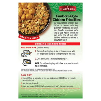 InnovAsian Tandoori Style Chicken Fried Rice - 16 Oz - Image 6