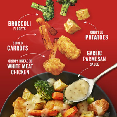 Stouffer's Air Fryer Garlic Parm Chicken Frozen Entre - 22 OZ - Image 2