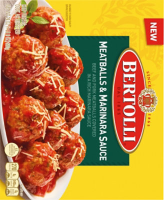 Bertolli Meatballs And Marinara Sauce Made With Beef And Pork Frozen Meal 24 Oz - 24 OZ - Image 6