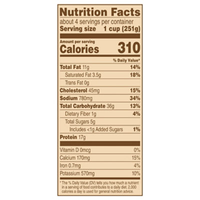 Marie Callenders Family Size Cheesy Chicken And Rice Frozen Meal 36 Oz - 36 OZ - Image 4