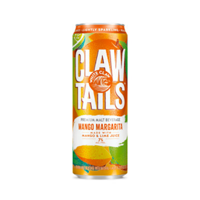 White Claw Clawtails Mango Margarita 19.2oz In Cans - 19.2 FZ - Image 1