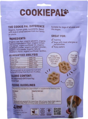 Cookie Pal Dog Treat Soft Bk Pumpkn - 8.8 OZ - Image 4
