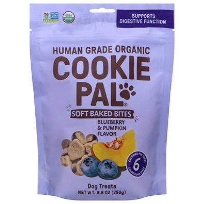 Cookie Pal Dog Treat Soft Bk Pumpkn - 8.8 OZ - Image 1