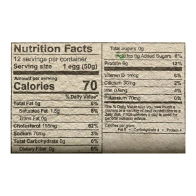 A Good Egg Cage Free Pasteurized Large Eggs - 12 Count - Image 3