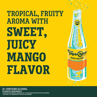 Topo Chico Hard Seltzer Tropical 4.7% ABV Bottles - 12-12 Fl. Oz. - Image 2