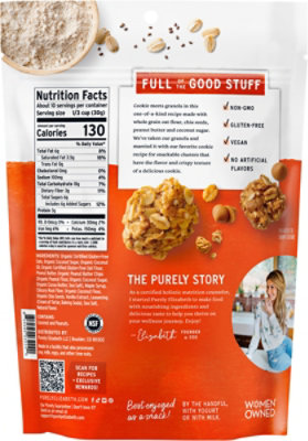 Purely Elizabeth Granola Peanut Butter Cookie - 11 OZ - Image 5