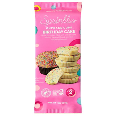 Sprinkles Birthday Cake Cupcake Cups - .98 OZ - Image 1