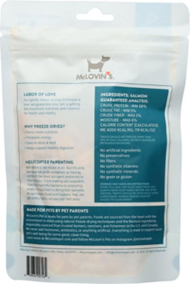 Mclovins Pet Food Dog Treats Salmon Freeze Dried - 2.5 OZ - Image 5