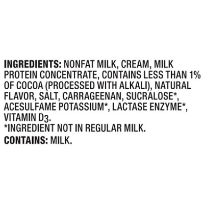 Trumoo Milk Whole Chocolate Zero Added Sugar Lactose Free Protein Fortified  Half Gallon 64 Fz - 64 FZ - Image 4