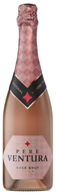 Pere Ventura Cava Brut Rose 750ml Wine - 750 ML - Image 1