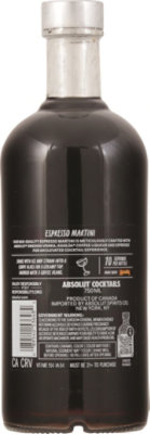 Absolut Espresso Martini 750 Ml - 750 ML - Image 5