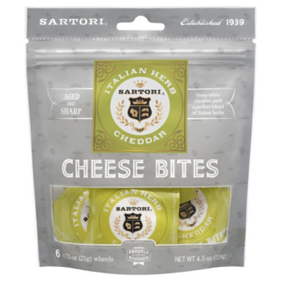 Sartori Cheese Bites Italian Herb - 4.5 OZ - Image 2
