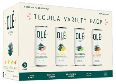 Ole Tequila Variety 8pk - 8-12 FZ - Image 1