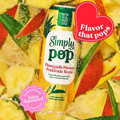 Simply Pop Pineapple Mango 12fz - 12 FZ - Image 2