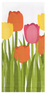 John Ritzenthaler Tall Tulips Kitchen Towel - Each - Image 1