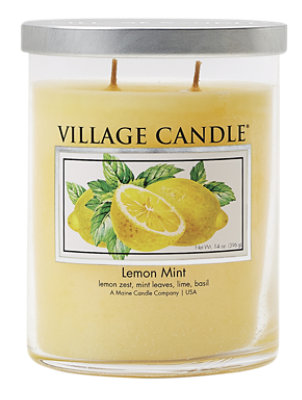 Village Candle Lemon Mint Medium Tumbler - Each - Image 1