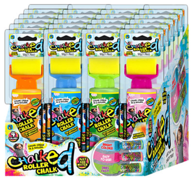 Chalked Roller Chalk Colors May Vary 1 Count - Each - Image 1