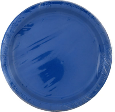 Creative Converting Celebrations Cobalt Dinner Plates 8 Count - Each - Image 2
