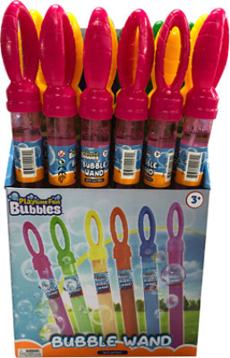 Pet Bubble Wand - 6 Asst 14inch - 4 OZ - Image 1