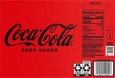 Coca Cola Zero Sugar 8-12fz - 8-12 FZ - Image 6