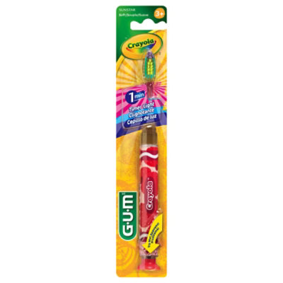 Gum Crayola Timer Light Toothbrush - 1 EA - Image 3