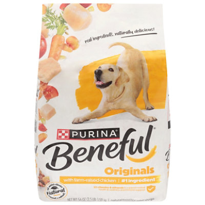 Beneful Original Chicken Dog Food 3.5lb - 3.5 LB - Image 1