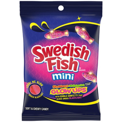 Swedish Fish Glowups Soft Candy - 6.7 Oz - Image 1