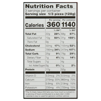 Signature Select Pizza Thin Crust Pepperoni 13.55 Ounce - 13.55 OZ - Image 3