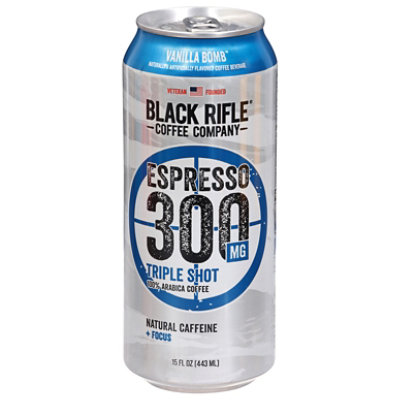 Black Rifle Coffee Espresso 300 Vanilla 15fz - 15 FZ - Image 1