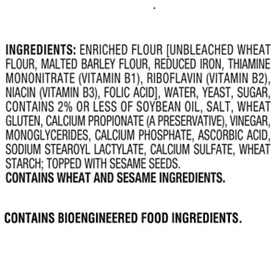 Aunt Millies Stadium Sesame Hamburger Buns 8 Count - 8 CT - Image 3