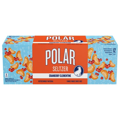 Polar Seltzer Georgia Peach 12-12fz - 12-12FZ - shaws