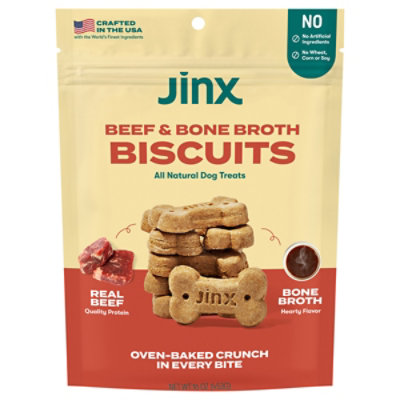 Jinx Beef Bone Broth Biscuits 16 Oz - 16 OZ - Image 2