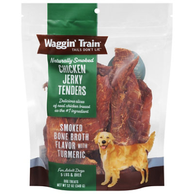 Waggin Train Naturally Smoked Chicken Jerky Tenders - 12 OZ - Image 1