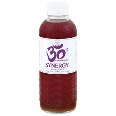 Synergy Wildflower Kombucha - 16 FZ - Image 2