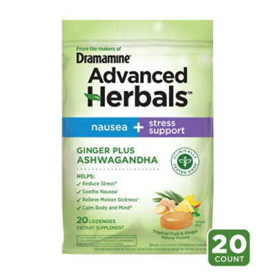 Dramamine Advance Herbal Stress Relief - 20 CT - Image 2