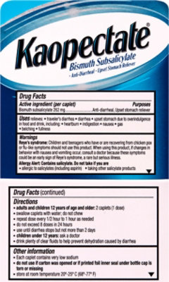 Kaopectate Caplets 42 Ct - 42 CT - Image 5