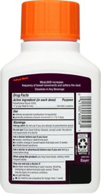 Miralax Org Pwdr 14dose 8.3oz 238g 1dz - 8.39 OZ - Image 4