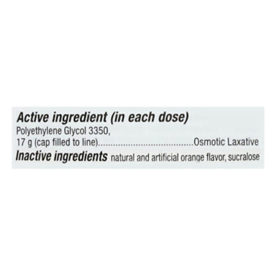 Miralax Org Pwdr 14dose 8.3oz 238g 1dz - 8.39 OZ - Image 3