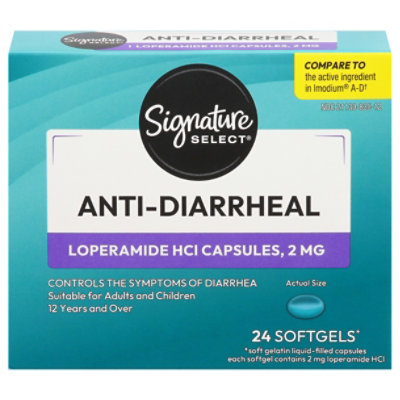 Signature Select Anti Diarrheal Softgels 2 Mg 24 Ct - 24 CT - Image 1