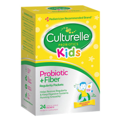 Culturelle Kids Probiotic And Fiber Regularity Single-serve Packets - 24 CT - Image 3