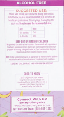 Maryruths Organic Gripe Water Nighttime Liquid Drops 4 Fl Oz - 4 FZ - Image 5