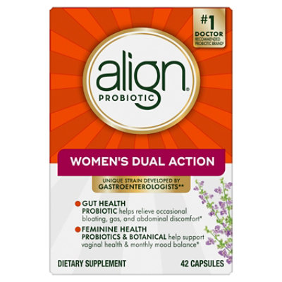 Align Womens Dual Action 42ct - 42 CT - Image 1