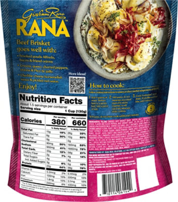Rana Smoked Beef Brisket Ravioli - 8 OZ - Image 5