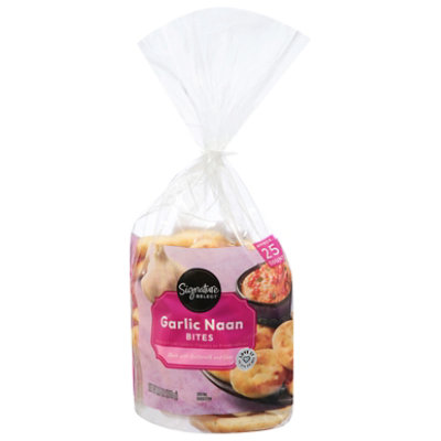 Signature Select Naan Bites Garlic 8.8 Ounce - 8.8 OZ - Image 1