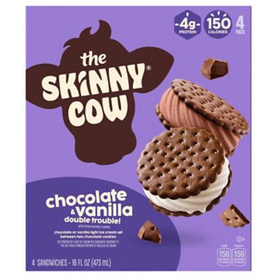 Skinny Cow Dynamic Duo Van & Choc Sndwch 16fz - 16 FZ - Image 2