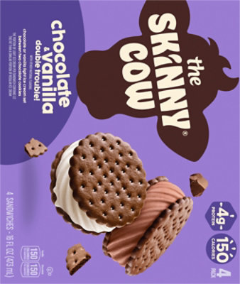 Skinny Cow Dynamic Duo Van & Choc Sndwch 16fz - 16 FZ - Image 5